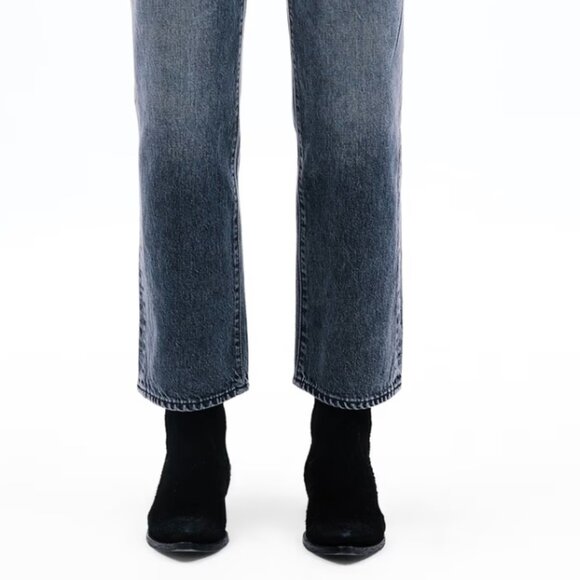 SLVRLAKE / London Cropped High-rise Denim, "Many Moons" - Picture 13 of 16